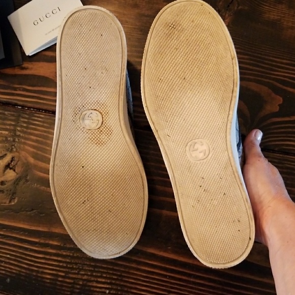 Gucci Angry Cat GG Skater Slides - Picture 4 of 8